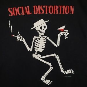 ☠Social Distortion tshirt💀